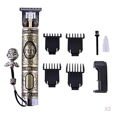 2Set Men Hair Trimming Child Household Shaving for Male | Rechargeable Haircut Machine, Cordless Hair Trimmer for Grooming Professionals and Barber Salon | Portable Size, for