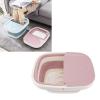 Collapsible Foot Bath Basin Foot Bath Soak Tub with Handle Portable Feet Spa Soaking Basin Bucket with Massage Acupoint (01) view 3