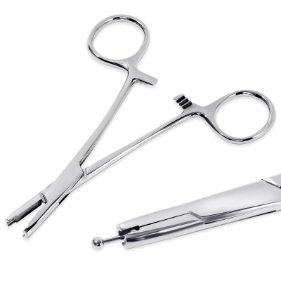 Beautidots Piercing Ball Grabber Tool 3mm 4mm 5mm Piercing Ball Screw Removal Tool Reusable Bead Clamping Assistant Tool for Changing Jewelry