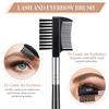 Eyebrow Brush Eyelash Comb and Eyebrow Brush Professional Eye Makeup Tools (2 Pieces Set) view 2