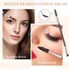 Eyebrow Brush Eyelash Comb and Eyebrow Brush Professional Eye Makeup Tools (2 Pieces Set) view 3
