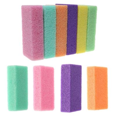 Portable Pumice Stone Foot Scrub - Perfect Pedicure Care s Hard Dead Skin - Smooth, Comfortable Feet - Travel Size - Random Color