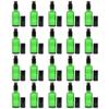 20Pcs 30ml Green Glass Spray Bottles with Fine Mist Sprayer Refillable Containers Glass Travel Bottles for Cosmetic, Essential Oils, Cleaning Solutions, Perfumes & More Liquids view 1