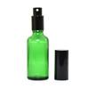 20Pcs 30ml Green Glass Spray Bottles with Fine Mist Sprayer Refillable Containers Glass Travel Bottles for Cosmetic, Essential Oils, Cleaning Solutions, Perfumes & More Liquids view 2