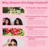 Goiple Edge Control Wax for Women Strong Hold Non-greasy Edge Smoother Strawberry Scent Edge Control Wax + Edge Scarf + Hair Bonnet, Pink view 4