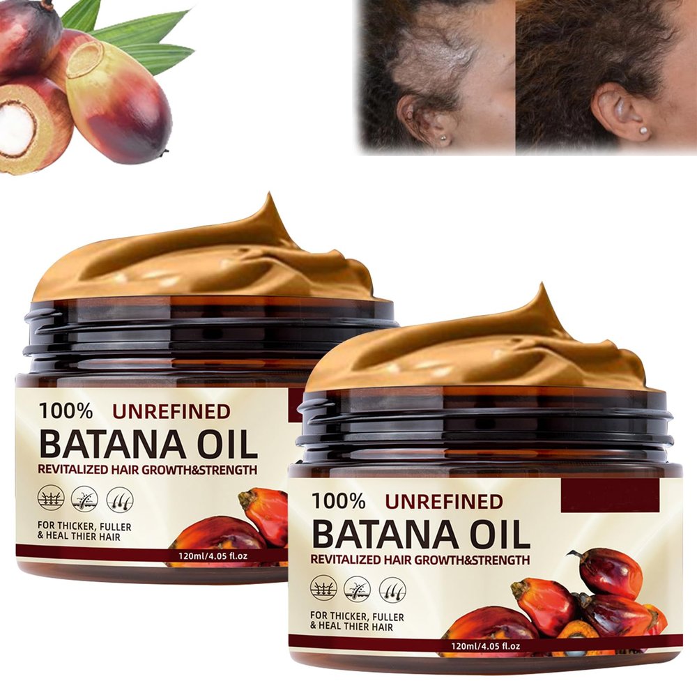 dootdott Organic Raw Batana Oil, Hair-Treatment Promotes Growth, Nourishes Hair, Enhances Shine, 29.5735 fl oz (1 Ounce)