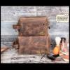 Embossing Leather Toiletry Bag for Men - Monogrammed Travel Dopp Kit with Initials - Premium Quality Mens Travel Bag Toiletry - Groomsmen Gifts - Laser Engraving - Embossing (Embossing) view 2