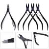 Ingrown Toenail Professional Nail Art Cuticle Nipper Clipper Edge Cutter Toenail Toe Ingrown Dead Skin Scissor Stainless Steel Manicure Pedicure (Color : D) view 3