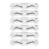 24 Eyebrow Set with Elastic Band, Beginner Kit for Quick Makeup, Ideal DIY Tool (Multi use size#) view 2