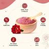 100% Pure and Natural Double Filtered Rose Petal Powder For Skin, Face Pack | Face Mask for Fairness | Tanning & Glowing Skin | Hair Care (100 gm) view 3