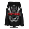 Custom Barber Cape Hairdresser Cape, Add Your Photo Text Logo Personalized Haircuts Shaves Salon Cape for Men, Customized Hair Cutting Cape for Home Salon Barbershop view 1
