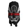 Custom Barber Cape Hairdresser Cape, Add Your Photo Text Logo Personalized Haircuts Shaves Salon Cape for Men, Customized Hair Cutting Cape for Home Salon Barbershop view 3