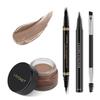 Eyebrow Pen Makeup Kit, with 4 Tip Waterproof Microblading Eyebrow Pencil, Eyeliner, Eyebrow Pomade and Dual-ended Eyebrow Brush, Brow Pencil Eyebrow Kit for Natural Looking - Ash Brown view 1
