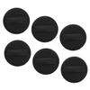 HONMEET 6pcs Makeup Foundation Makeup Sponges Pu Leather Fabric Thin Soft and Reusable for Face Powder view 1