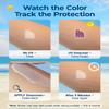 80 Pcs UV Stickers for Sunscreen, Sunscreen Stickers Reapply Reminder Know When to re-Apply Sunscreen, UV Detection Stickers Waterproof, Sunny UV Patches Reminder, SPF UV Spots for Kids (Animal Style) view 3