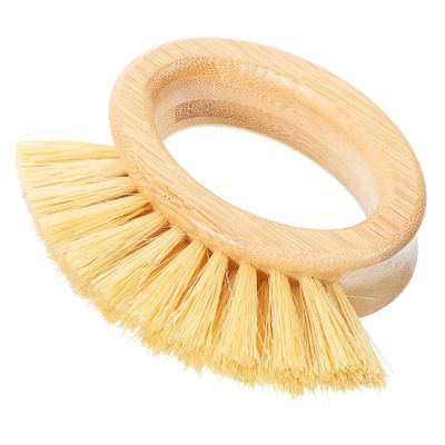 BIUDECO Salon Beard Brush for Men Bamboo Shaving Brush and Neck Duster for Hair Cutting Cleanup Ergonomic Design Lightweight and Portable Barber Tool