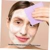 BIUDECO Makeup Remover Towel Soft Cleansing Facial Cloth for Gentle Makeup Removal Versatile Konjac Fiber Pads Purple Color for Sensitive Skin view 3