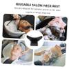 Beatifufu Hair Washing Neck Salon Shampoo Bed Cushion Tub Support for Hair Stylists Reusable Neck Rest view 3