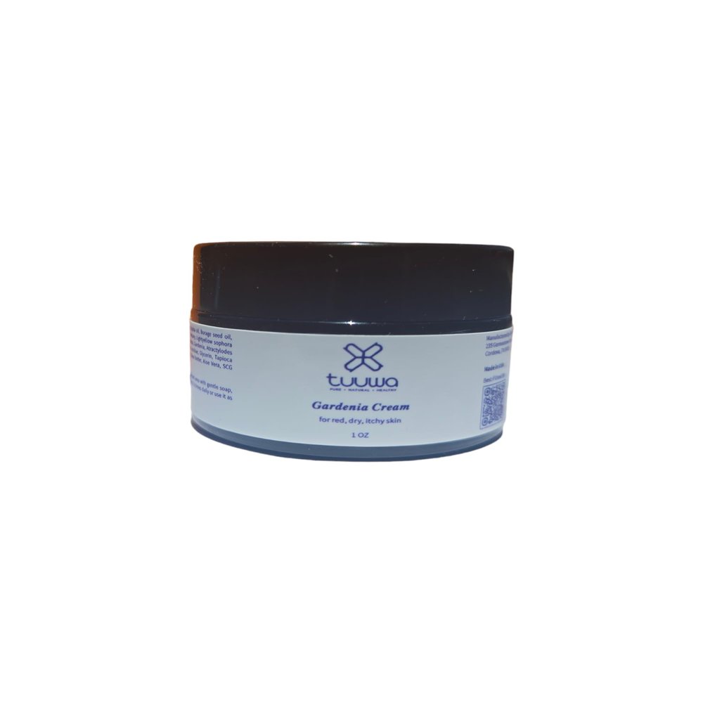 TUUWA Gardenia Cream for red, dry, itchy skin 1 oz