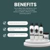 CMR Cosmetics Rosemary Mint Hair Care Collection - Sulfate-Free Shampoo, Nourishing Conditioner, Hydrating Leave-In, Intensive Hair Mask - Keratin & UV Protection for Lustrous, Manageable Hair view 3