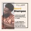 BASK & LATHER Beard Shampoo for Men, Beard Wash Gently Deep Cleans and Removes Buildup for All Hair Types, Conditioning & Hydrating Beard Care with Natural Ingredients, Sulfate Free, 6 fl oz view 2