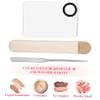 Beatifufu 1set Stainless Steel Makeup Mixing Spatula for Cosmetics and Nail Art Multi-purpose Mixing Rods for Professional Beauty Shops and Home Use view 3