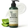 [10oz] Epoxy Resin Cleaner/Remover - Natural Hand Cleaner, Gentle & Moisturizing, For Artists & Resiners, Magically Removes Uncured Resin, Glue, & Paint from Skin, Tools, Molds, Work Surfaces, & More view 1