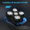 Freedom Grooming Bald Head Shaver Replacement Blades - Premium 5 Blade Shaver Heads for Bald Men, 3 Cleaning Brush, 3 Pack view 2