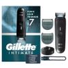 Gillette i7 Intimate Mens Premium Pubic Hair Trimmer, Waterproof LED Body Hair Trimmer for Men, Manscaping Body Groomer view 1