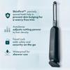 Gillette i7 Intimate Mens Premium Pubic Hair Trimmer, Waterproof LED Body Hair Trimmer for Men, Manscaping Body Groomer view 3