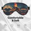 SSIMOO Volcano Soft Sleep Eye Mask,Female Breathable Eye Patch,Perfect for Travel and Relaxation, Black view 3