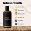 BASK & LATHER Beard Conditioner for Men with Coconut Oil, Shea Butter, Beard Softener & Moisturizer, Deep Cleans and Softens All Hair Types, Conditioning & Hydrating Beard Care, Sulfate Free, 6 fl oz view 3