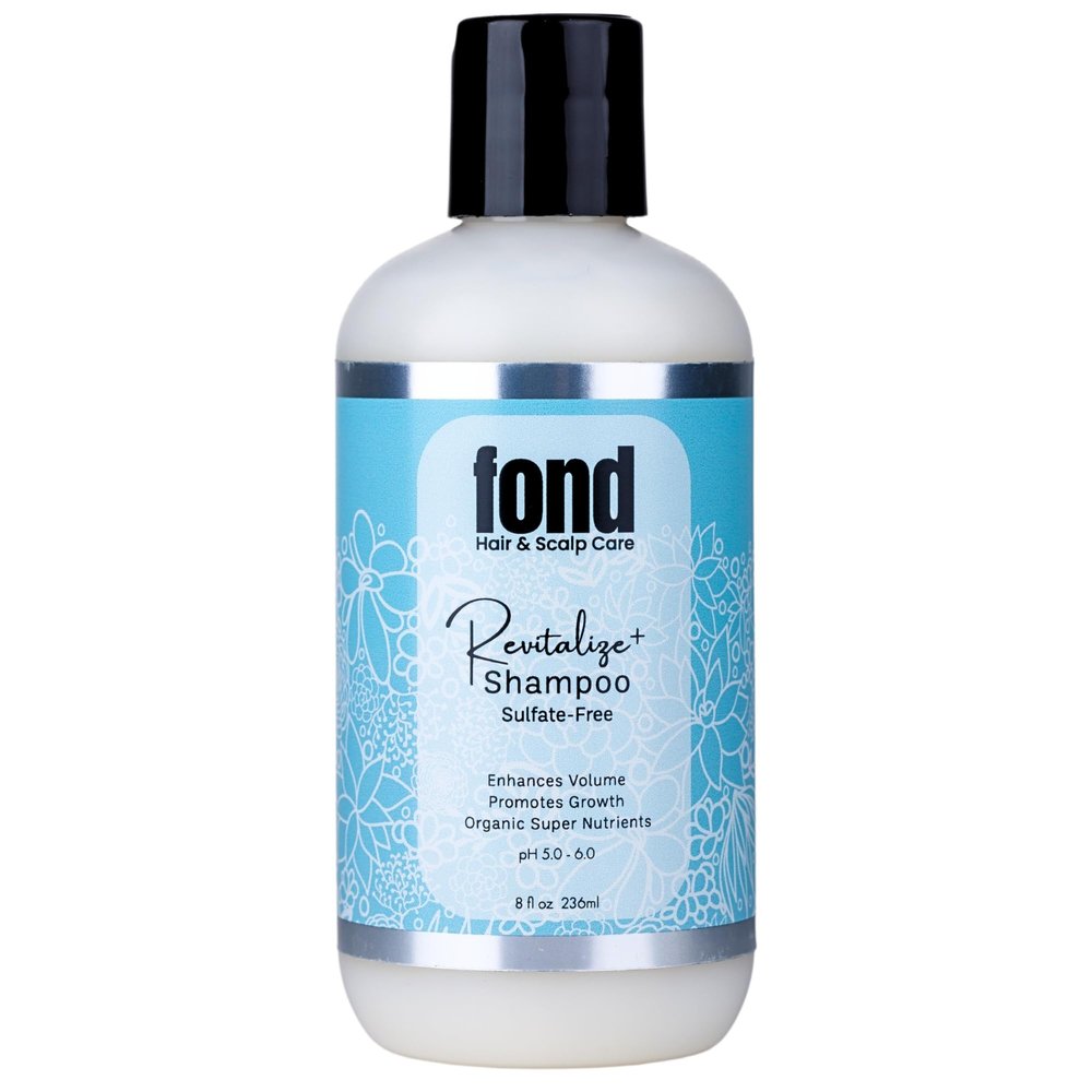 FOND Revitalize+ Shampoo | Enhances Volume | Promotes Growth | Nourishes Scalp (32, Ounces)