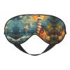 SSIMOO The Seaside Lighthouse Soft Sleep Eye Mask,Female Breathable Eye Patch,Perfect for Travel and Relaxation, Black view 1