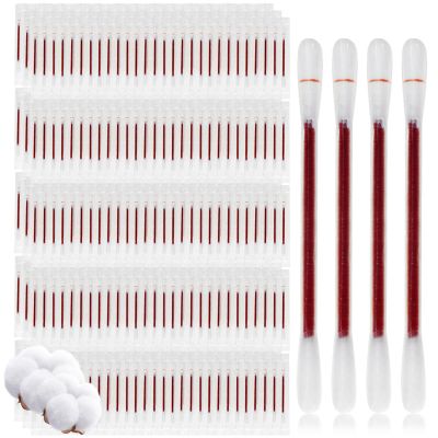 Disposable Iodine Cotton Swabs, Individually Wrapped Medical Iodophor Swabsticks Bulk, Povidone Wound Iodine Qtips Cotton Buds First Aid Kits for Nasal Ears Bruise Care, Travel Outdoor (White 200)