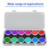 Nail Art Palette Professional ABS 24 Grid Color Mixing Box Tray Nail Artist Novice White view 4