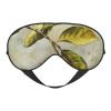 SSIMOO Lemon Fruit Soft Sleep Eye Mask,Female Breathable Eye Patch,Perfect for Travel and Relaxation, Black view 1