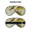 SSIMOO Lemon Fruit Soft Sleep Eye Mask,Female Breathable Eye Patch,Perfect for Travel and Relaxation, Black view 2