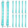 12pcs Plastic Spiral Hair Perm Rods for Barber Training view 1