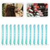 12pcs Plastic Spiral Hair Perm Rods for Barber Training view 3