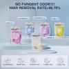 Waxing Kit, WUWUVISTA Hair Removal Hard Wax Kit with Wax Melt Warmer & Waxing Beads for Women & Men - Professional at home Wax Pot for Face/Brazilian/Full Body/Bikini/Sensitive Skin(Black, 69 items) view 3