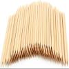 20 Pcs Wood Cuticle Pusher Nail Art Cuticle Orange Wood Sticks for Cuticle Removal Manicure Manicure Instrument Convenient and Attractive Cuticle Pushers Cuticle Tools Tools and Accessories view 2