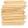 20 Pcs Wood Cuticle Pusher Nail Art Cuticle Orange Wood Sticks for Cuticle Removal Manicure Manicure Instrument Convenient and Attractive Cuticle Pushers Cuticle Tools Tools and Accessories view 3