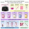 Waxing Kit, WUWUVISTA Hair Removal Hard Wax Kit with Wax Melt Warmer & Waxing Beads for Women & Men - Professional at home Wax Pot for Face/Brazilian/Full Body/Bikini/Sensitive Skin(Black, 35 items) view 2