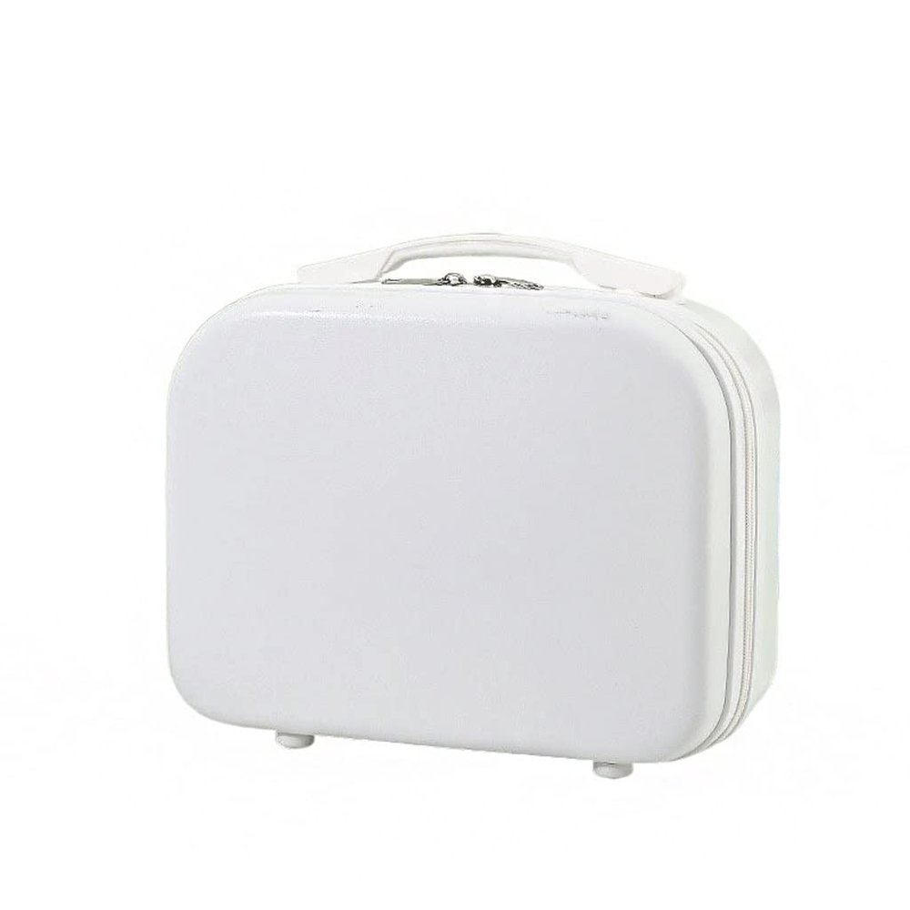 BGHEWRT Cosmetic Storage Box 14 Inch Makeup Travel Case Small Travel Case Mini Suitcase Travel Luggage Bag Storage Box Organize Storage Box Decorative Makeup Case