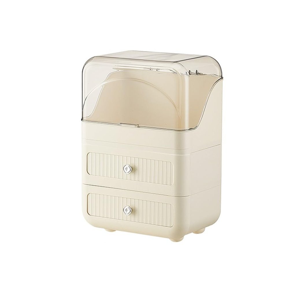 Makeup Organizers,Portable Cosmetic display case, Makeup caddy for Dorm, Cosmetic Storage Box