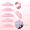 50 Pieces Small Lash Lift Rods Silicone Pads Eyelash Shields for Perm Curls Kits, Reusable Lash Lifting Pads Silicone Eyelash Pads for Eyelashes Makeup Tool for Balm Lifter Roller Sticky Curler view 3