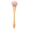 Sunicon Nail Art Dust Remover Brush, Nail Art Powder Dust Removal Brushes Manicure DIY Tool Makeup Blush Brush Manicure Remover Brush Nail Art Tools with Gold Handle view 1