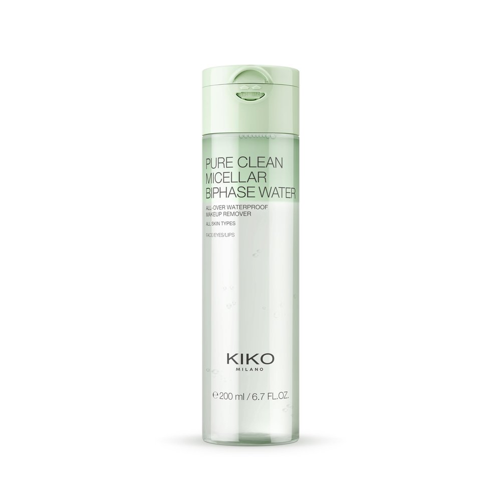KIKO Milano Pure Clean Micellar Biphase Water | Cleansing Bi-Phase Micellar Water