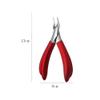 Ingrown Toenail Stainless Steel Nail Scissors,Nail Groove Scissors,Nail Clipper Combination Set,Household Sharp-Billed Pliers,Manicure Artifact (Color : Black) (Black) view 3